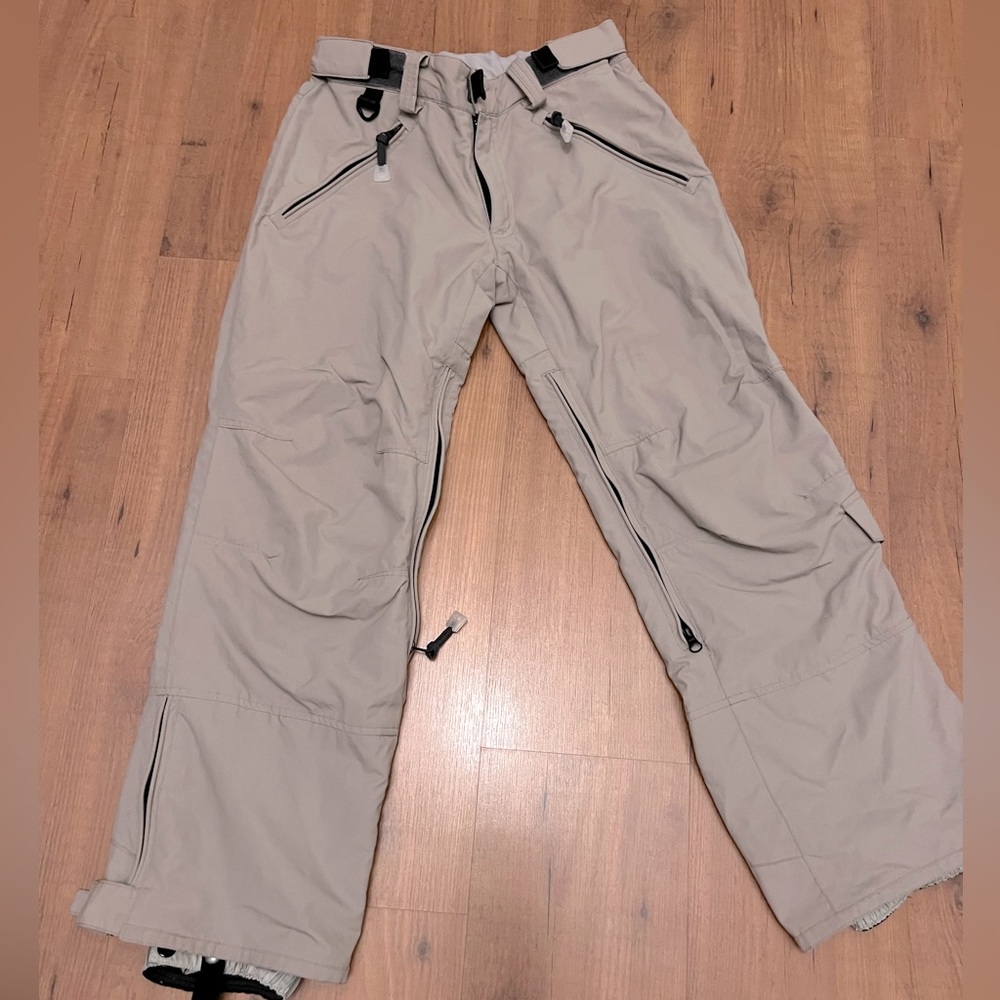 TRBN Winterworks Women’s Ski Snow Pants Khaki Small